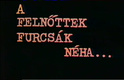 „A felnőttek furcsák néha…” (1977)
