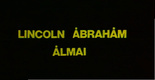 Lincoln Ábrahám álmai (1976)